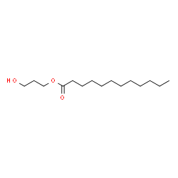 ChemSpider 2D Image | 3-Hydroxypropyl laurate | C15H30O3