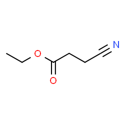 ChemSpider 2D Image | Ethyl 3-cyanopropanoate | C6H9NO2