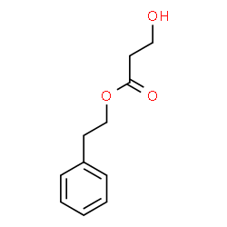ChemSpider 2D Image | 2-Phenylethyl 3-hydroxypropanoate | C11H14O3