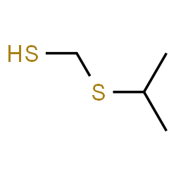 ChemSpider 2D Image | (Isopropylsulfanyl)methanethiol | C4H10S2