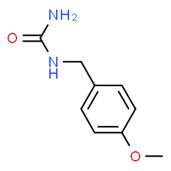 ChemSpider 2D Image | p-Anisylurea | C9H12N2O2