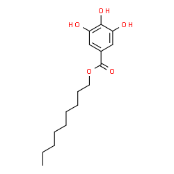 ChemSpider 2D Image | Nonyl gallate | C16H24O5