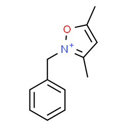 ChemSpider 2D Image | 2-Benzyl-3,5-dimethyl-1,2-oxazol-2-ium | C12H14NO