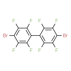 ChemSpider 2D Image | 4,4’-Dibromooctafluorobiphenyl | C12Br2F8