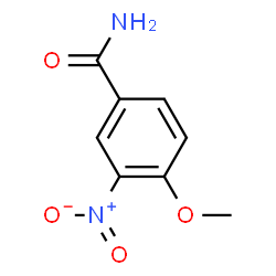 ChemSpider 2D Image | 4-Methoxy-3-nitrobenzamide | C8H8N2O4
