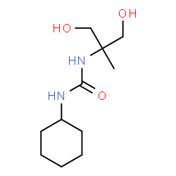 ChemSpider 2D Image | 1-Cyclohexyl-3-(1,3-dihydroxy-2-methyl-2-propanyl)urea | C11H22N2O3