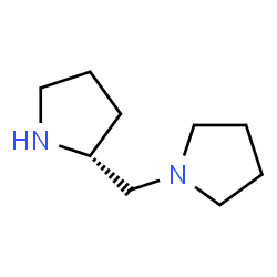 ChemSpider 2D Image | (R)-1-(2-Pyrrolidinylmethyl)pyrrolidine | C9H18N2