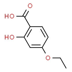 ChemSpider 2D Image | 4-Ethoxysalicylic acid | C9H10O4