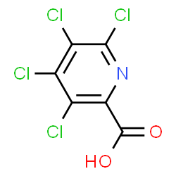 ChemSpider 2D Image | tetrachloropicolinic acid | C6HCl4NO2