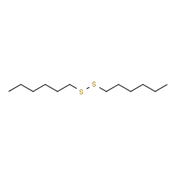 ChemSpider 2D Image | Hexyl disulfide | C12H26S2