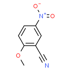 ChemSpider 2D Image | 2-Methoxy-5-nitrobenzonitrile | C8H6N2O3