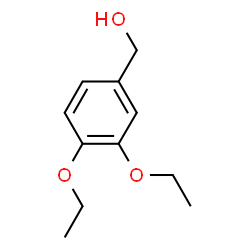 ChemSpider 2D Image | 3,4-Diethoxybenzyl Alcohol | C11H16O3