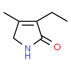 ChemSpider 2D Image | 3-Ethyl-4-Methyl-3-Pyrrolin-2-One | C7H11NO