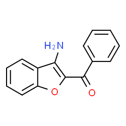 ChemSpider 2D Image | (3-Aminobenzofuran-2-yl)(phenyl)methanone | C15H11NO2