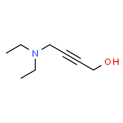 ChemSpider 2D Image | 4-(Diethylamino)-2-butyn-1-ol | C8H15NO