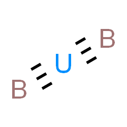 ChemSpider 2D Image | Diborylidyneuranium | B2U