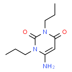ChemSpider 2D Image | 6-AMINO-1,3-DIPROPYLURACIL | C10H17N3O2