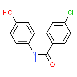 ChemSpider 2D Image | 4-CHLORO-4'-HYDROXYBENZANILIDE | C13H10ClNO2