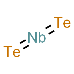 ChemSpider 2D Image | Ditelluroxoniobium | NbTe2