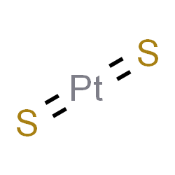 ChemSpider 2D Image | Dithioxoplatinum | PtS2