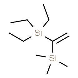ChemSpider 2D Image | Triethyl[1-(trimethylsilyl)vinyl]silane | C11H26Si2