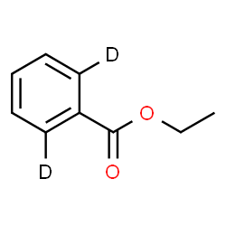 ChemSpider 2D Image | Ethyl (2,6-~2~H_2_)benzoate | C9H8D2O2