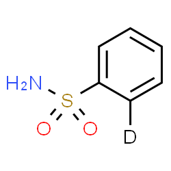 ChemSpider 2D Image | (2-~2~H)Benzenesulfonamide | C6H6DNO2S