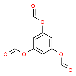 ChemSpider 2D Image | Benzene-1,3,5-triyl triformate | C9H6O6
