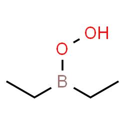 ChemSpider 2D Image | Diethyl(hydroperoxy)borane | C4H11BO2