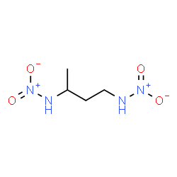 ChemSpider 2D Image | N,N'-Dinitro-1,3-butanediamine | C4H10N4O4