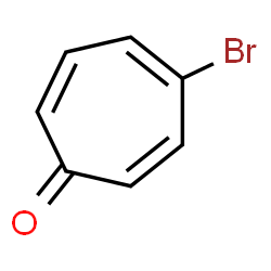 ChemSpider 2D Image | 4-Bromo-2,4,6-cycloheptatrien-1-one | C7H5BrO
