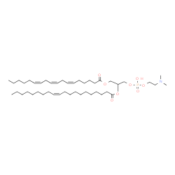 ChemSpider 2D Image | (17Z,20Z,23Z)-6-Hydroxy-2-methyl-6-oxido-12-oxo-5,7,11-trioxa-2-aza-6lambda~5~-phosphanonacosa-17,20,23-trien-9-yl (11Z)-11-icosenoate | C45H82NO8P
