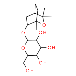 ChemSpider 2D Image | 1,3,3-Trimethyl-2-oxabicyclo[2.2.2]oct-6-yl hexopyranoside | C16H28O7