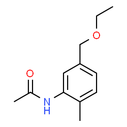 ChemSpider 2D Image | N-[5-(Ethoxymethyl)-2-methylphenyl]acetamide | C12H17NO2