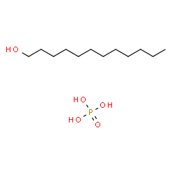 ChemSpider 2D Image | 1-Dodecanol - phosphoric acid (1:1) | C12H29O5P