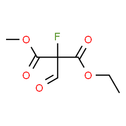 ChemSpider 2D Image | Ethyl methyl fluoro(formyl)malonate | C7H9FO5