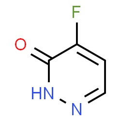ChemSpider 2D Image | 4-Fluoro-3(2H)-pyridazinone | C4H3FN2O