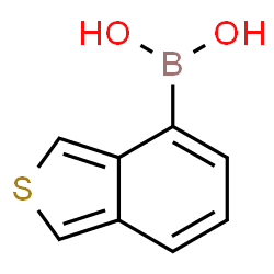 ChemSpider 2D Image | 2-Benzothiophen-4-ylboronic acid | C8H7BO2S