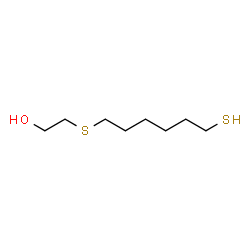 ChemSpider 2D Image | 2-[(6-Sulfanylhexyl)sulfanyl]ethanol | C8H18OS2
