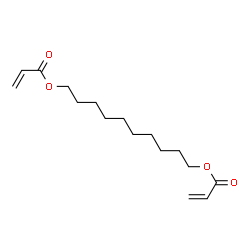 ChemSpider 2D Image | 1,10-decanediol diacrylate | C16H26O4