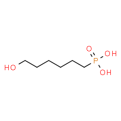 ChemSpider 2D Image | (6-Hydroxyhexyl)phosphonic acid | C6H15O4P
