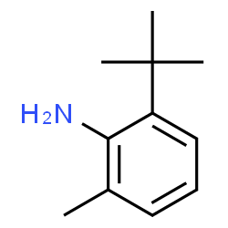 ChemSpider 2D Image | 2-methyl-6-t-butylaniline | C11H17N
