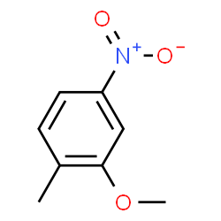 ChemSpider 2D Image | 2-Methyl-5-nitroanisole | C8H9NO3