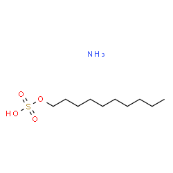 ChemSpider 2D Image | Ammonium decyl sulfate | C10H25NO4S