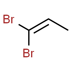 ChemSpider 2D Image | 1,1-DIBROMO-1-PROPENE | C3H4Br2