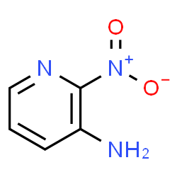 ChemSpider 2D Image | 2-Nitro-3-pyridinamine | C5H5N3O2