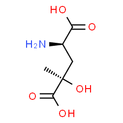 ChemSpider 2D Image | (2R,4R)-4-Amino-2-hydroxy-2-methylpentanedioic acid (non-preferred name) | C6H11NO5