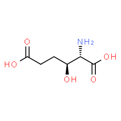 ChemSpider 2D Image | (2S,3S)-2-Amino-3-hydroxyhexanedioic acid (non-preferred name) | C6H11NO5