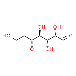 ChemSpider 2D Image | (2S,3R,4R,5R)-2,3,4,5,7-Pentahydroxyheptanal | C7H14O6