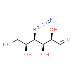 ChemSpider 2D Image | 4-Azido-4-deoxy-L-idose | C6H11N3O5
